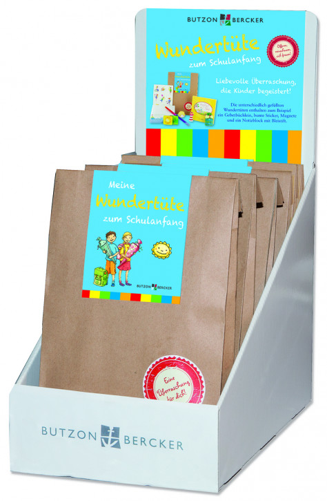 Display Meine Wundertüte zum Schulanfang