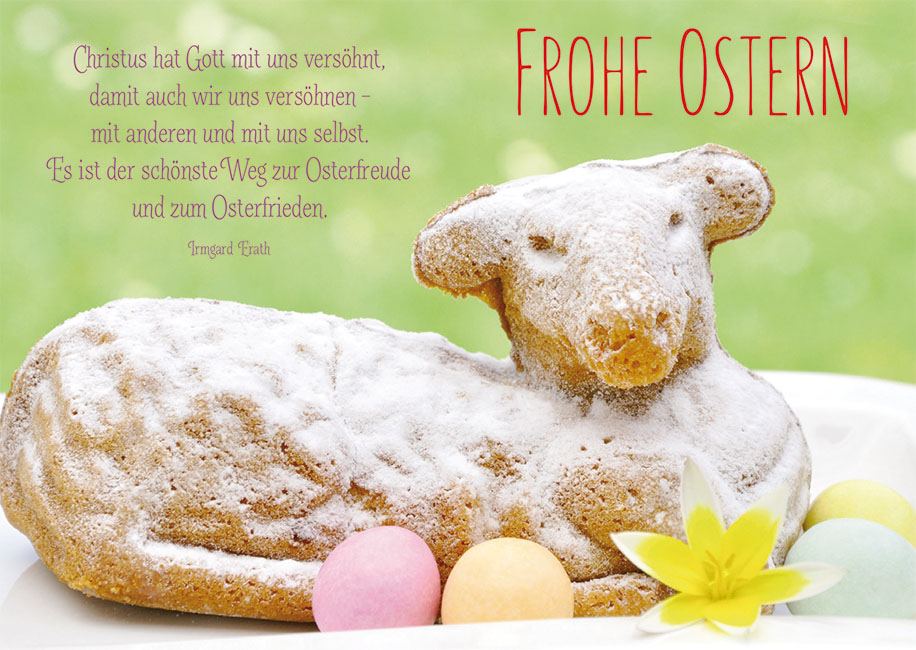 Glückwunschkarte Frohe Ostern