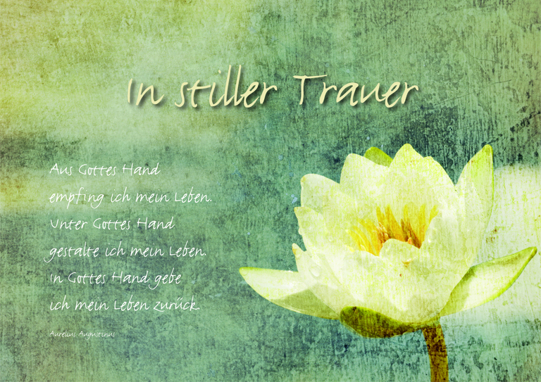 Bild Spruch Trauer