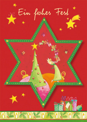 Weihnachtskarte Ein frohes Fest