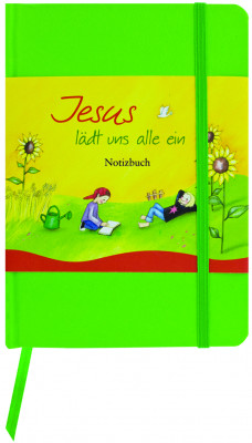 Notizbuch Jesus lädt uns alle ein