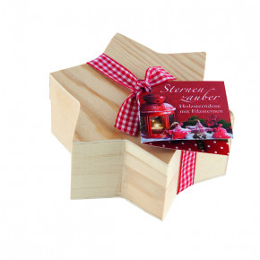 Holzsterndose Sternenzauber
