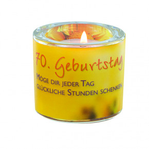 Glaswindlicht: 70. Geburtstag