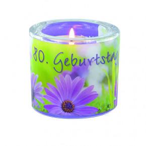 Glaswindlicht: 80. Geburtstag