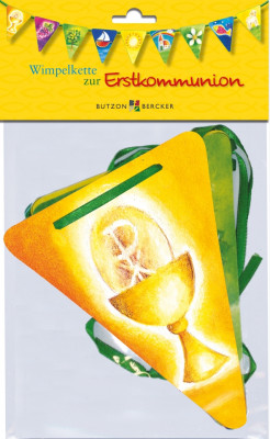 Wimpelkette zur Erstkommunion