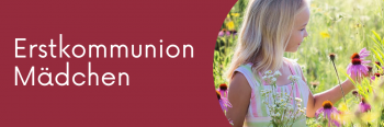 Erstkommunion für Mädchen