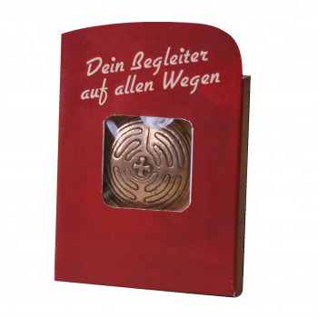 Kleiner Begleiter aus Bronze - Labyrinth