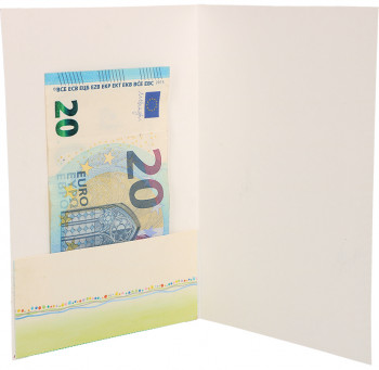 Geldgeschenkkarte zur Kommunion Gott segne dich
