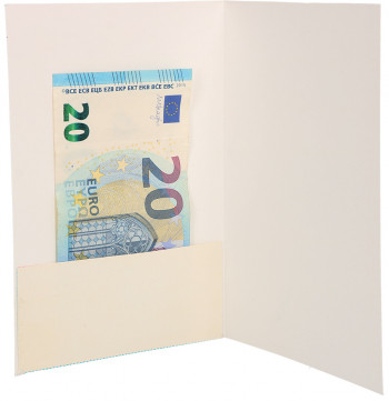 Geldgeschenkkarte Glückwünsche zur Erstkommunion
