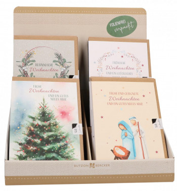 Display - Weihnachtskarten