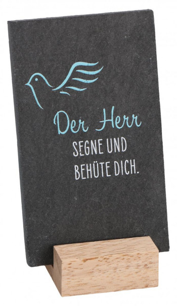 Schiefertafel - Der Herr segne und behüte dich