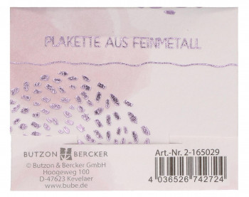 Regenbogen-Plakette - Segen für dich