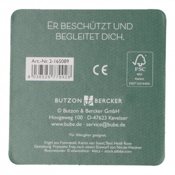 Engelfigur aus Metall - Engel der Weihnacht