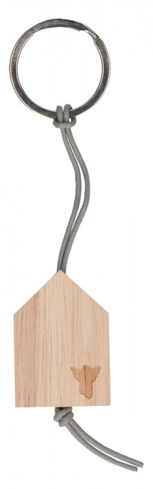 Holz-Schlüsselanhänger - Kleiner Begleiter