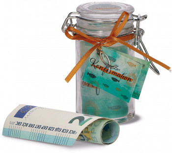 Display für ein Geldgeschenk - Für einen Herzenswunsch zur Konfirmation