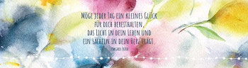 Glaswindlicht zum Geburtstag - Wünsche für dich