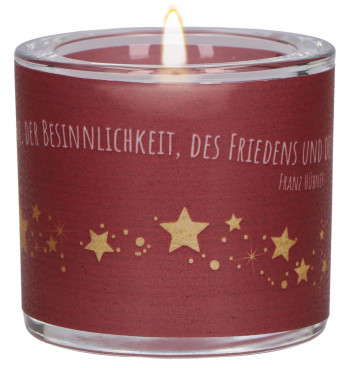 Glaswindlicht - Weihnachtszeit