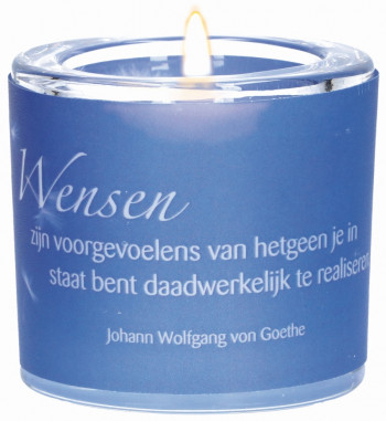 LichtMoment "Wensen zijn voorgevoelens..."