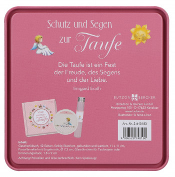 Geschenkset für Mädchen - Schutz und Segen zur Taufe