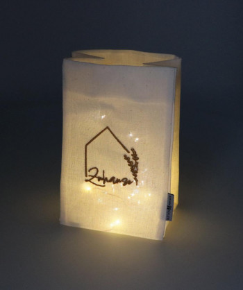Lichtbeutel für LED-Kerze - Zuhause