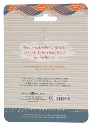 Mini-Taschenmesser - Entdecke Gottes bunte Welt