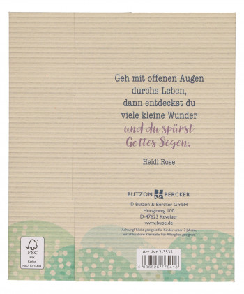 Textil-Armband - Unter Gottes Segen