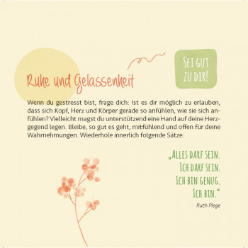 Ruhe tanken – Atem holen