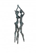 Bronzeskulptur Das Spiel der Gegensätze
