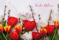 Glückwunschkarte - Frohe Ostern