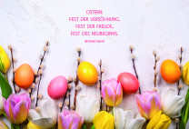 Glückwunschkarte zu Ostern - Fest der Versöhnung...