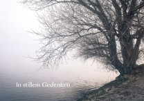 Trauerkarte - In stillem Gedenken
