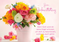 Postkarte - Zum Geburtstag