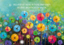 Postkarte - Der HERR ist meine Rettung...