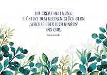 Postkarte - Die große Hoffnung...