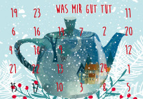 Adventskalenderkarte - 24 Tage Achtsamkeit