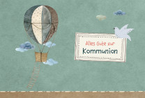 Glückwunschkarte - Alles Gute zur Kommunion