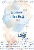 Geldgeschenkkarte - Zur Konfirmation alles Gute