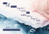 Glückwunschkarte - Zur Konfirmation