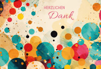 Dankeskarte - Herzlichen Dank