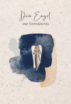 Trauerkarte - Dein Engel der Erinnerung