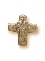 Bronzekreuz - Abendmahl