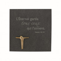 Schiefertafel "L'Eternel garde ..."