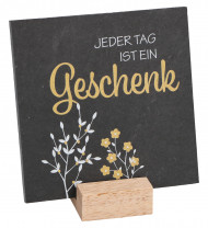 Schiefertafel - Jeder Tag...