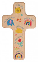 Kinderholzkreuz - Affirmationen
