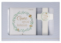 Geschenkset zur Taufe - Gott segne und beschütze dich