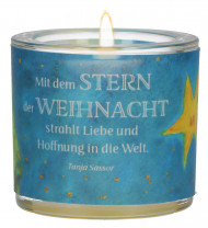 Glaswindlicht - Stern der Weihnacht