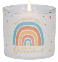 Glaswindlicht zur Trauer - Ein Licht für dich, geliebtes Sternenkind