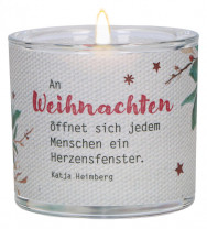 Glaswindlicht - Weihnachten