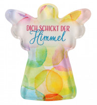 Engel-Glasmagnet - Dich schickt der Himmel
