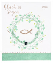 Textil-Armband - Glück und Segen